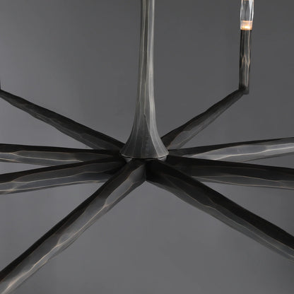 Thaddeas Forged Round Chandelier 12"/36"/48"/60"/72"
