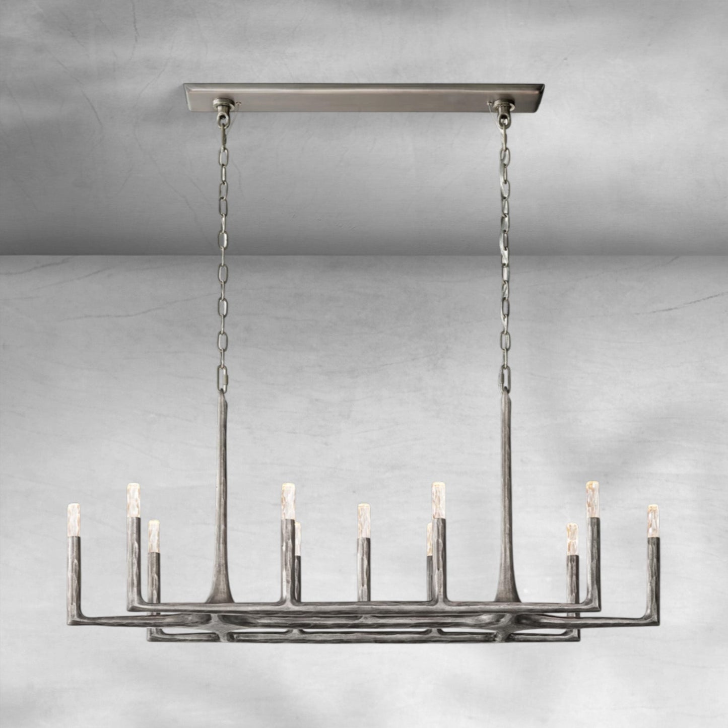 Thalen Forged Linear Chandelier