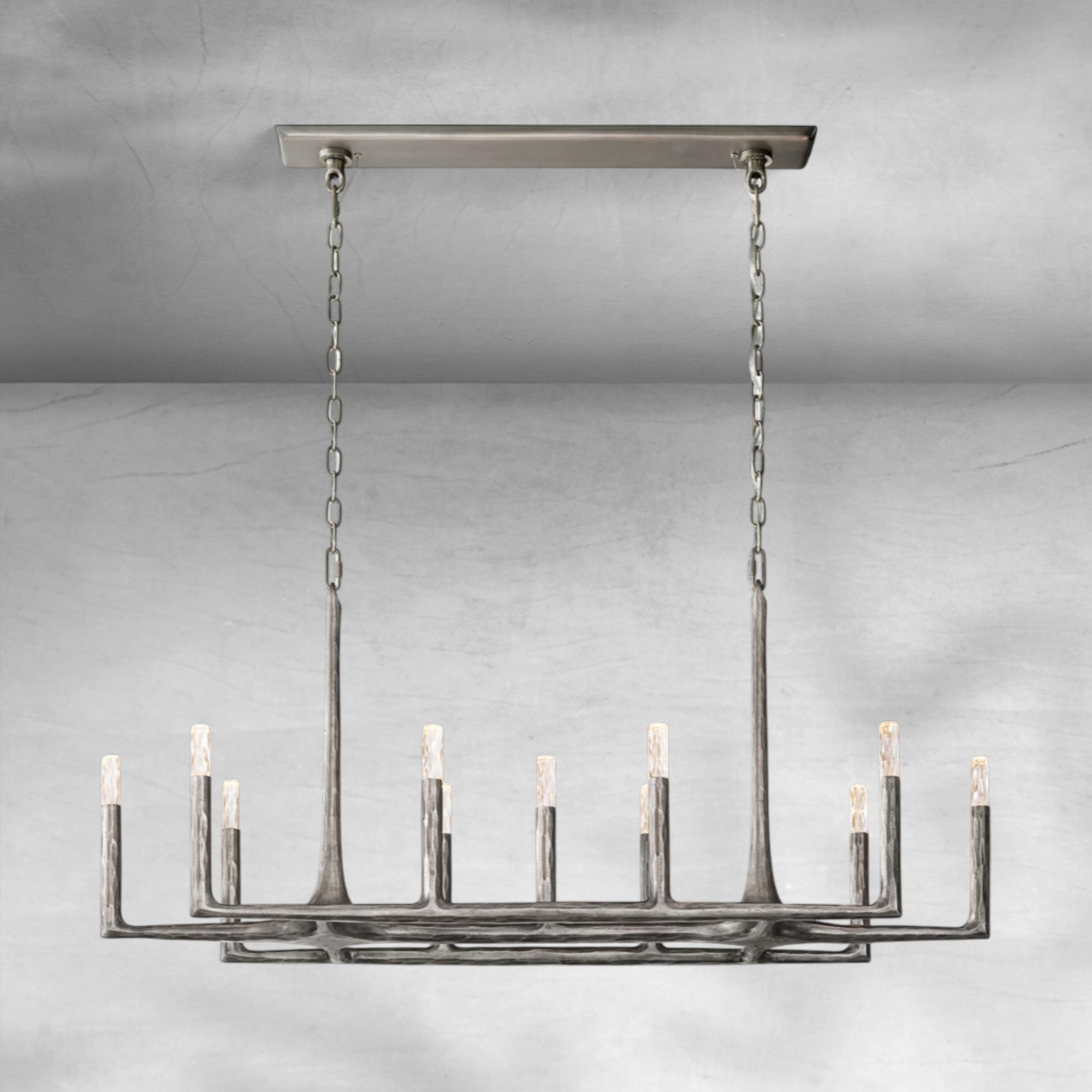 Thalen Forged Linear Chandelier