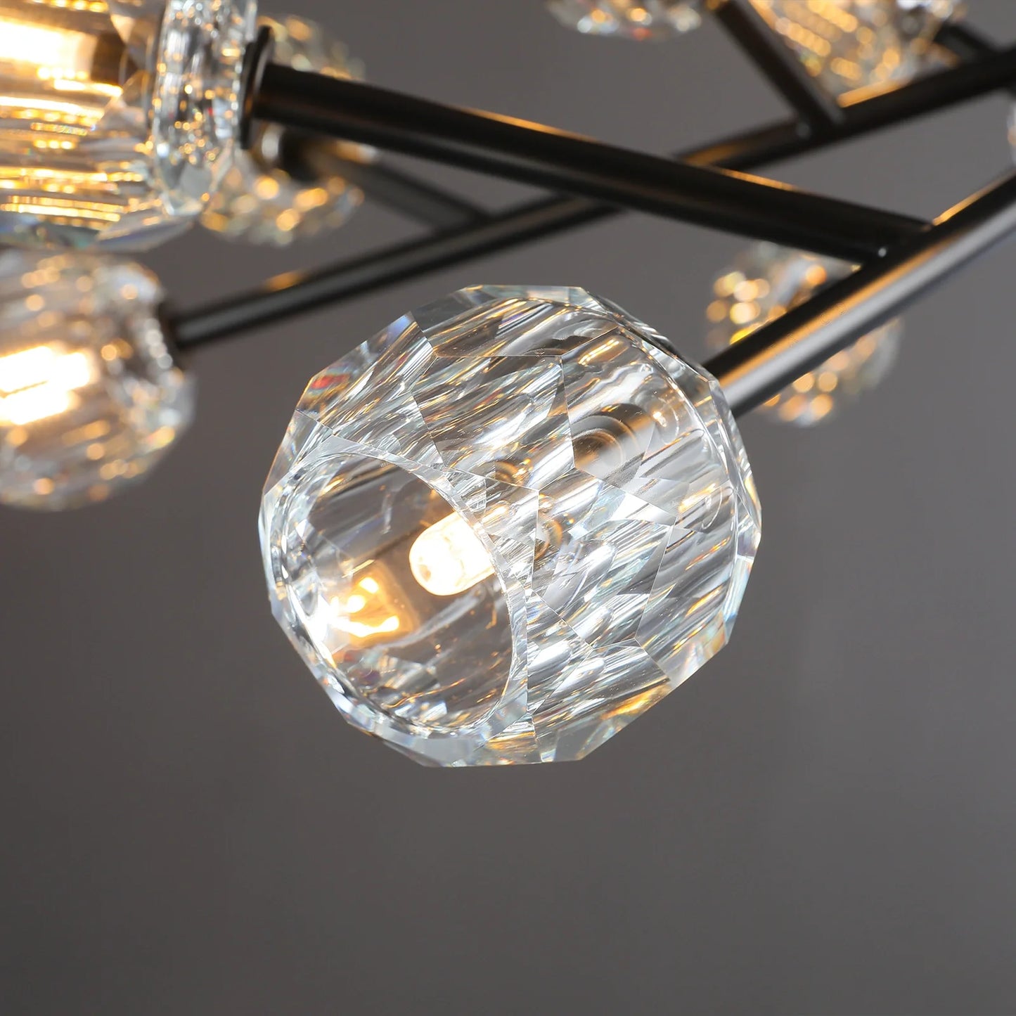Boule Du Glass Round Chandelier