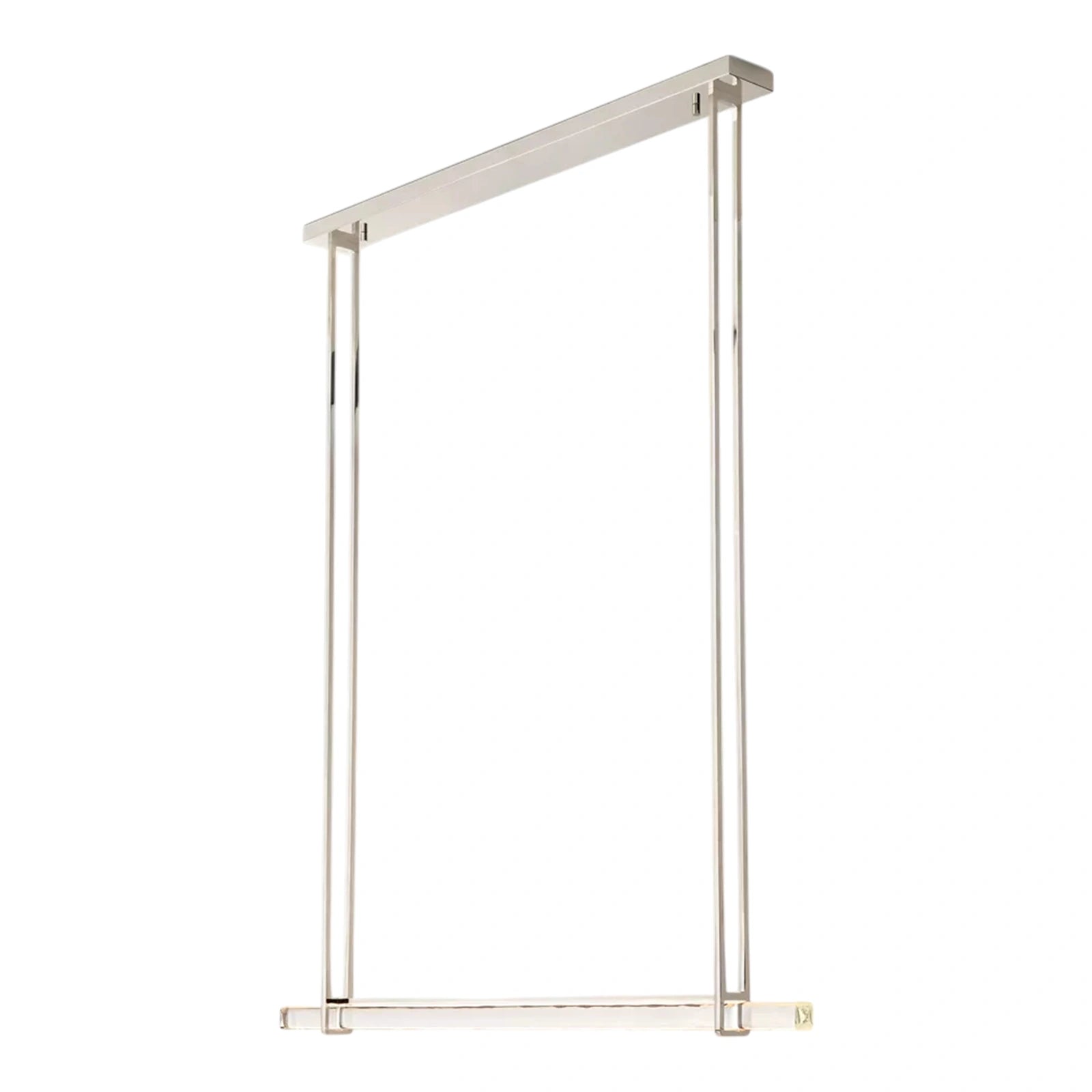 Oudubon Crystal Single Bar Linear Chandelier 60"