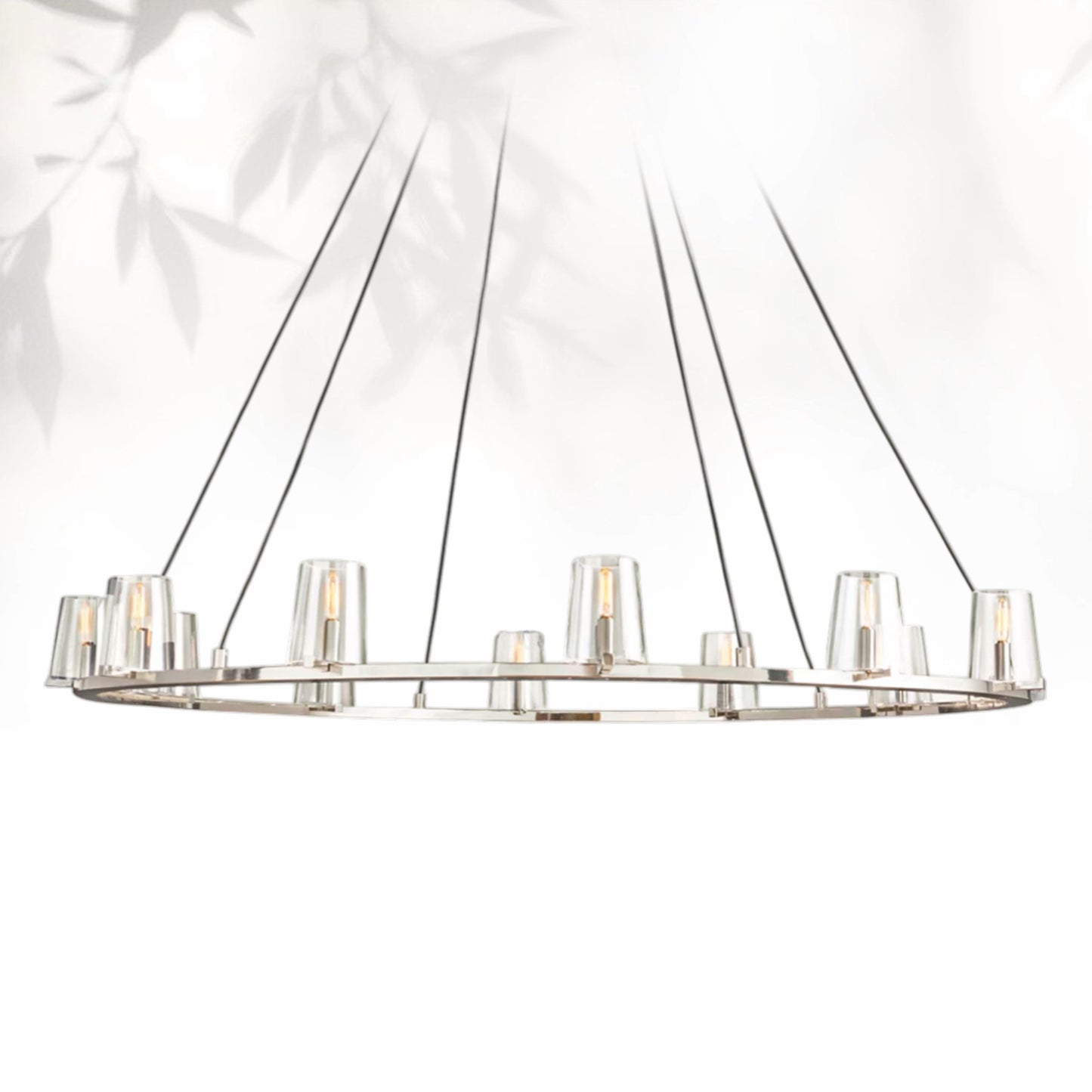 Paricia Glass Round Chandelier 36" 48" 60"