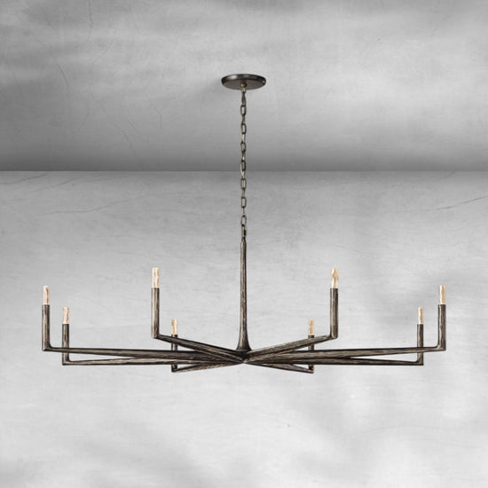 Thalen Forged Round Chandelier