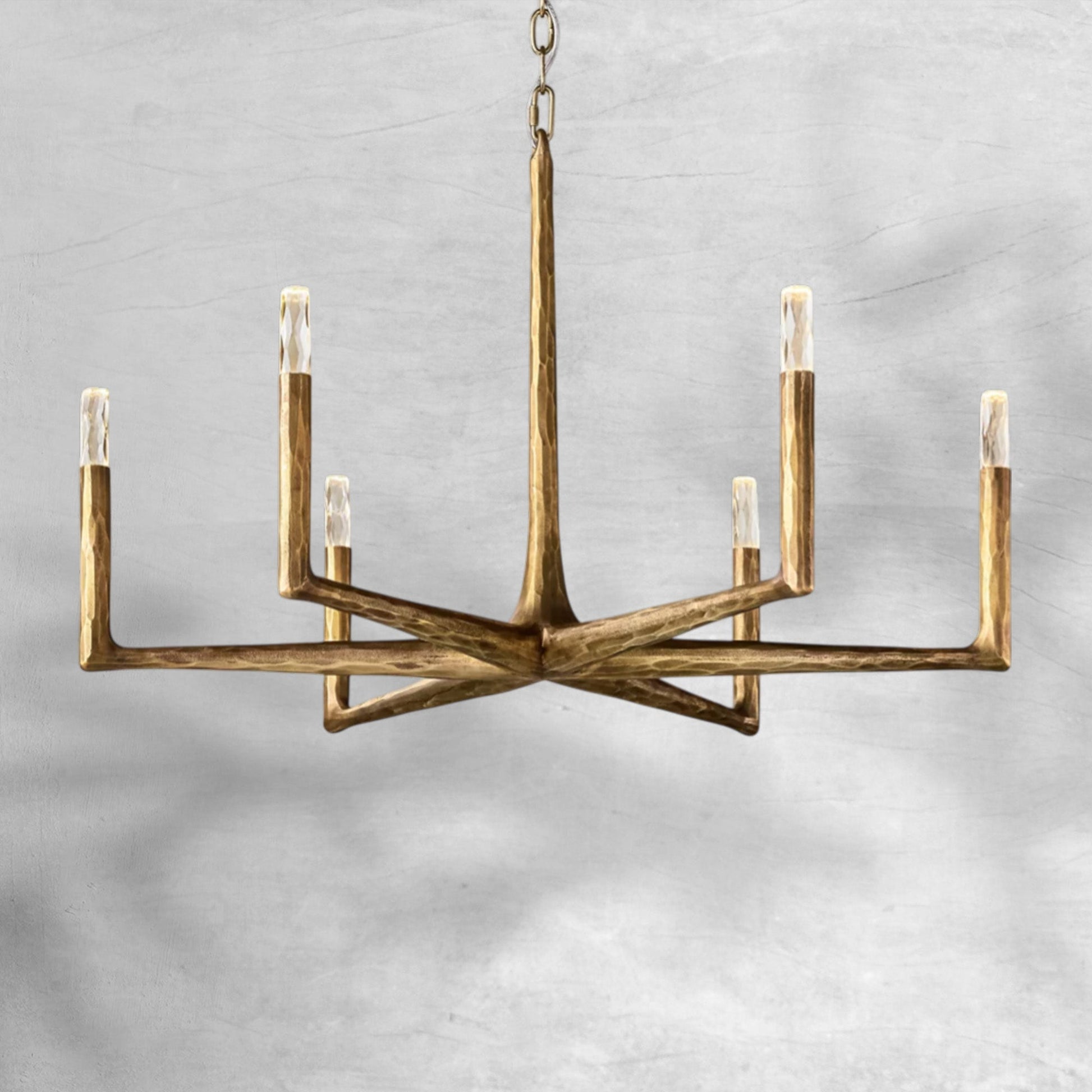 Thalen Forged Round Chandelier