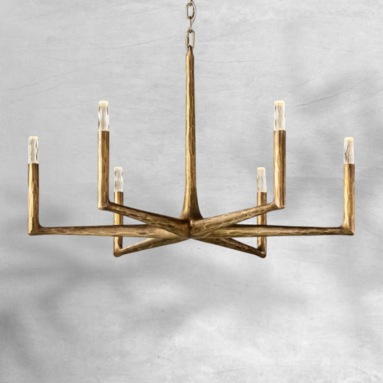 Thalen Forged Round Chandelier