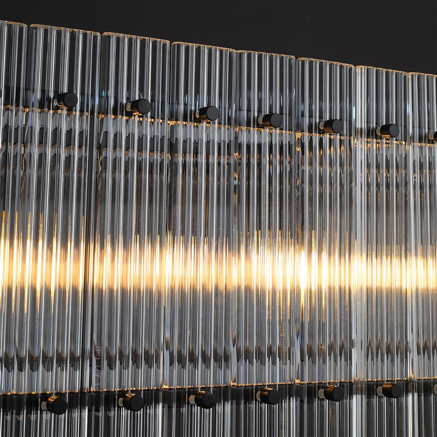 Sun Marcus Glass Rectangle Chandelier 54", 72"