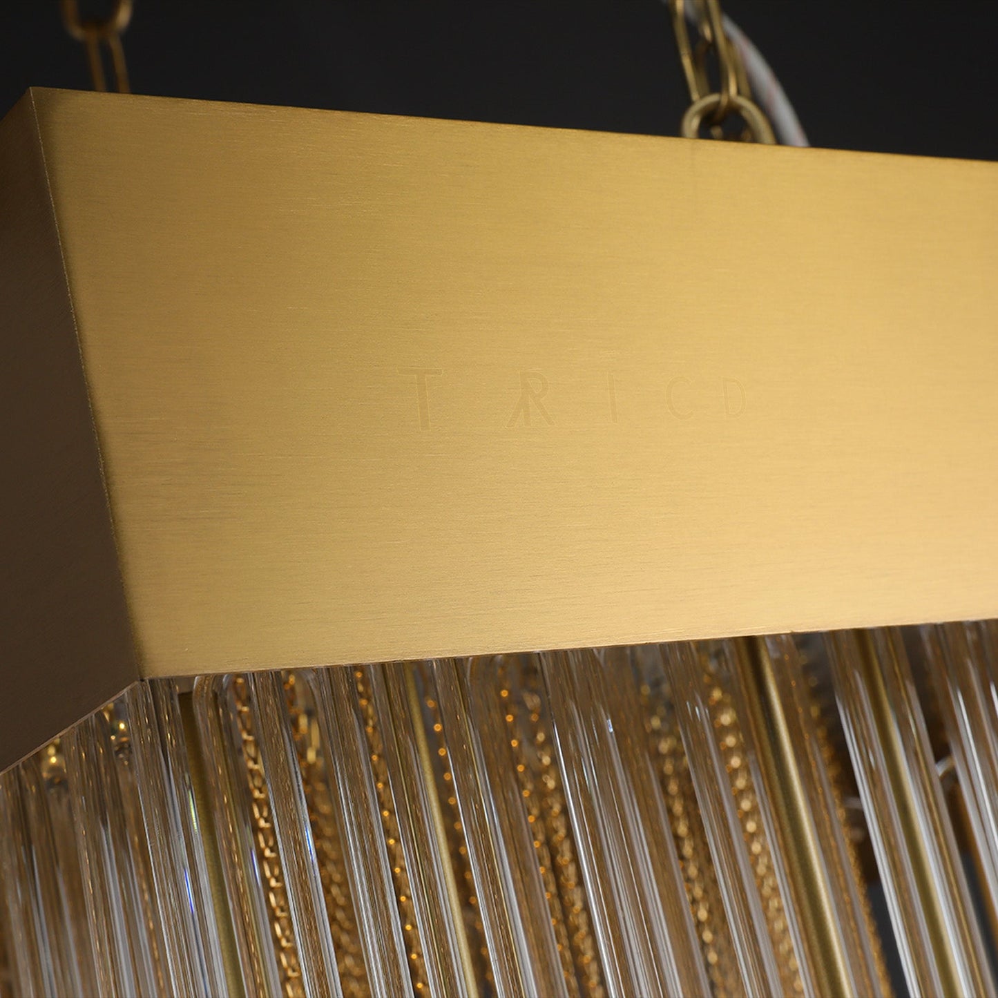Celestis Square Chandelier 30"
