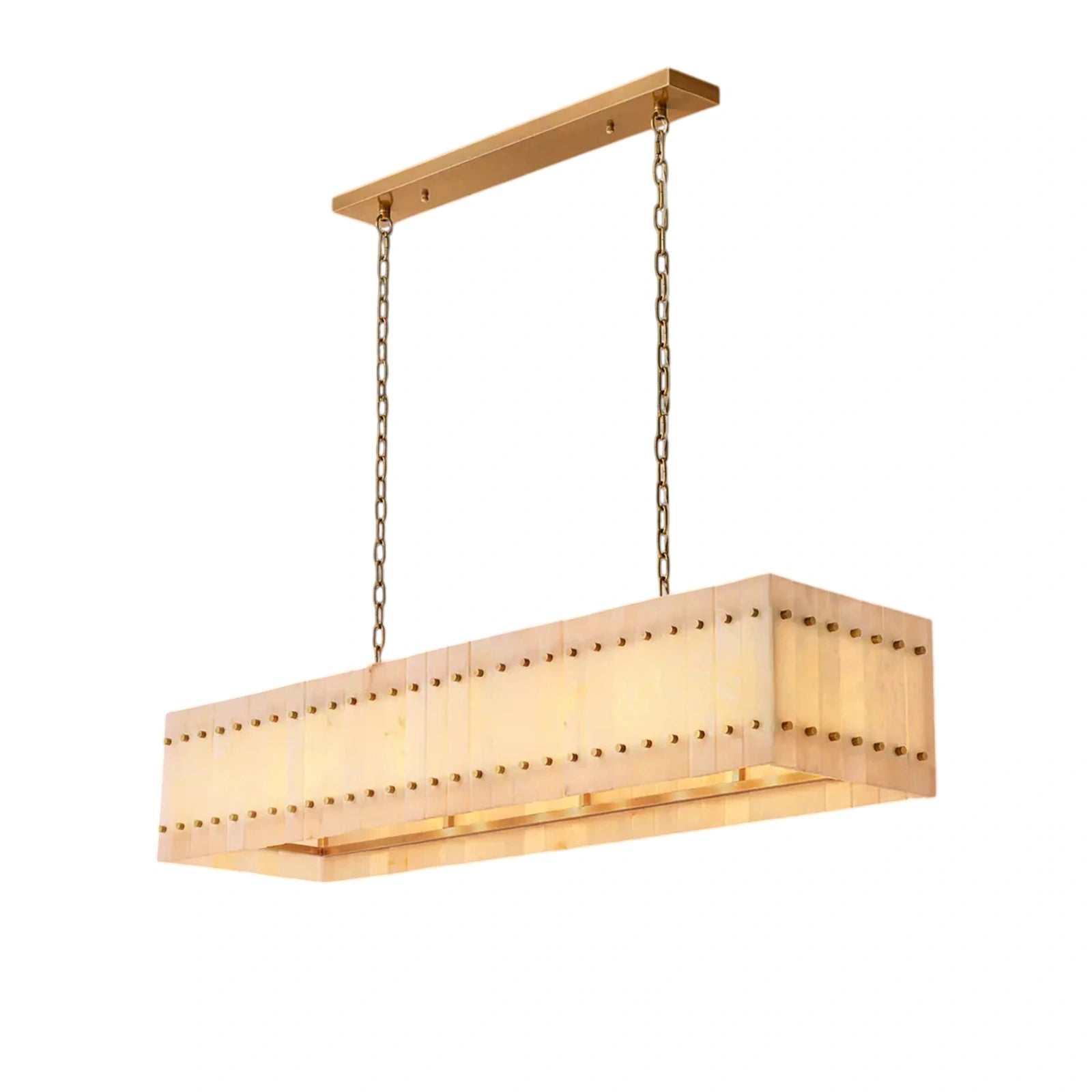 Sant Marco Alabaster Linear Chandelier