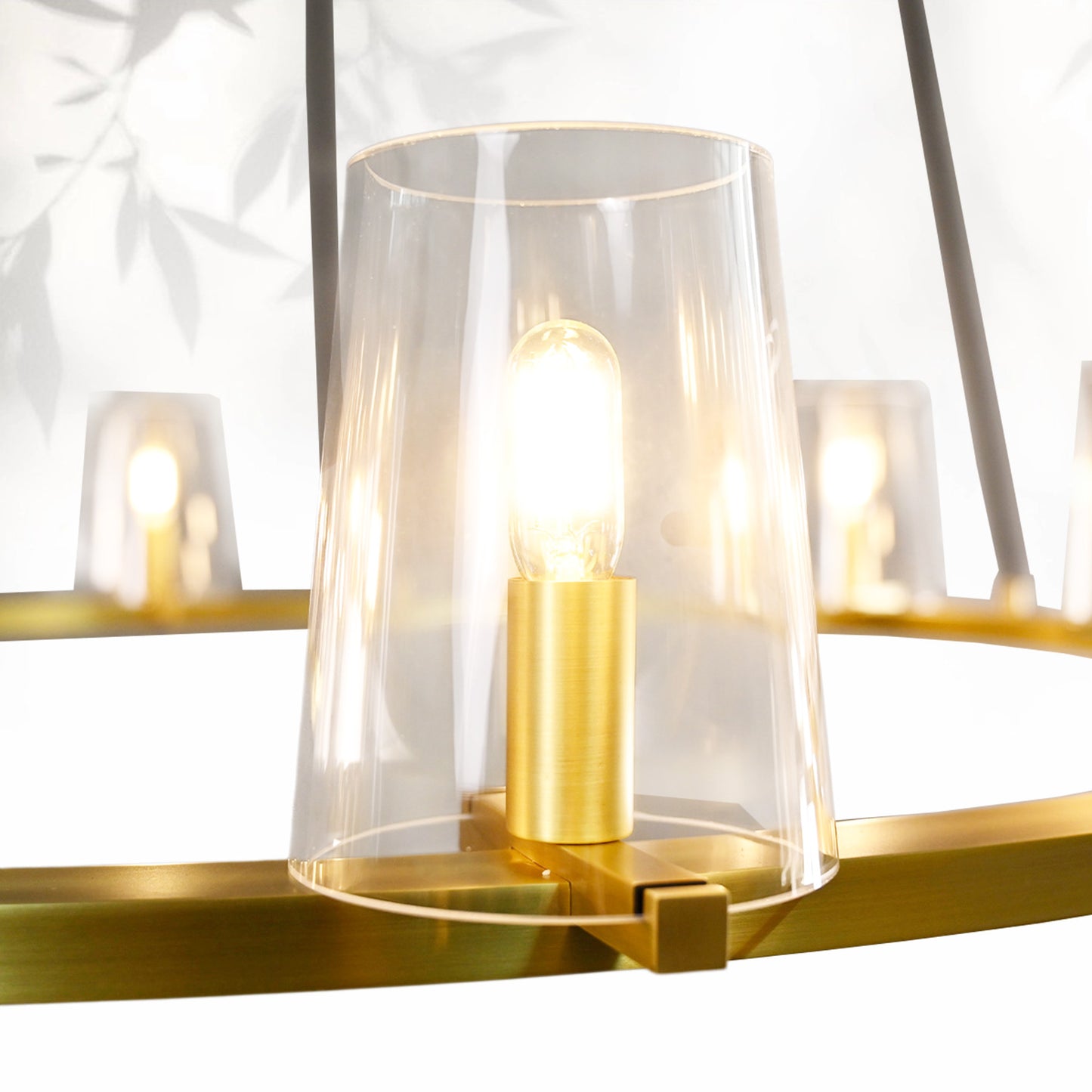 Paricia Glass Round Chandelier 36" 48" 60"