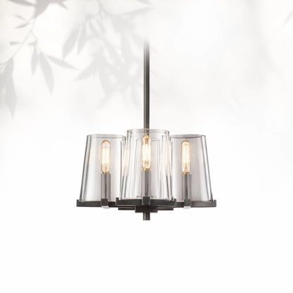 Paricia Clear Glass Pendant Light