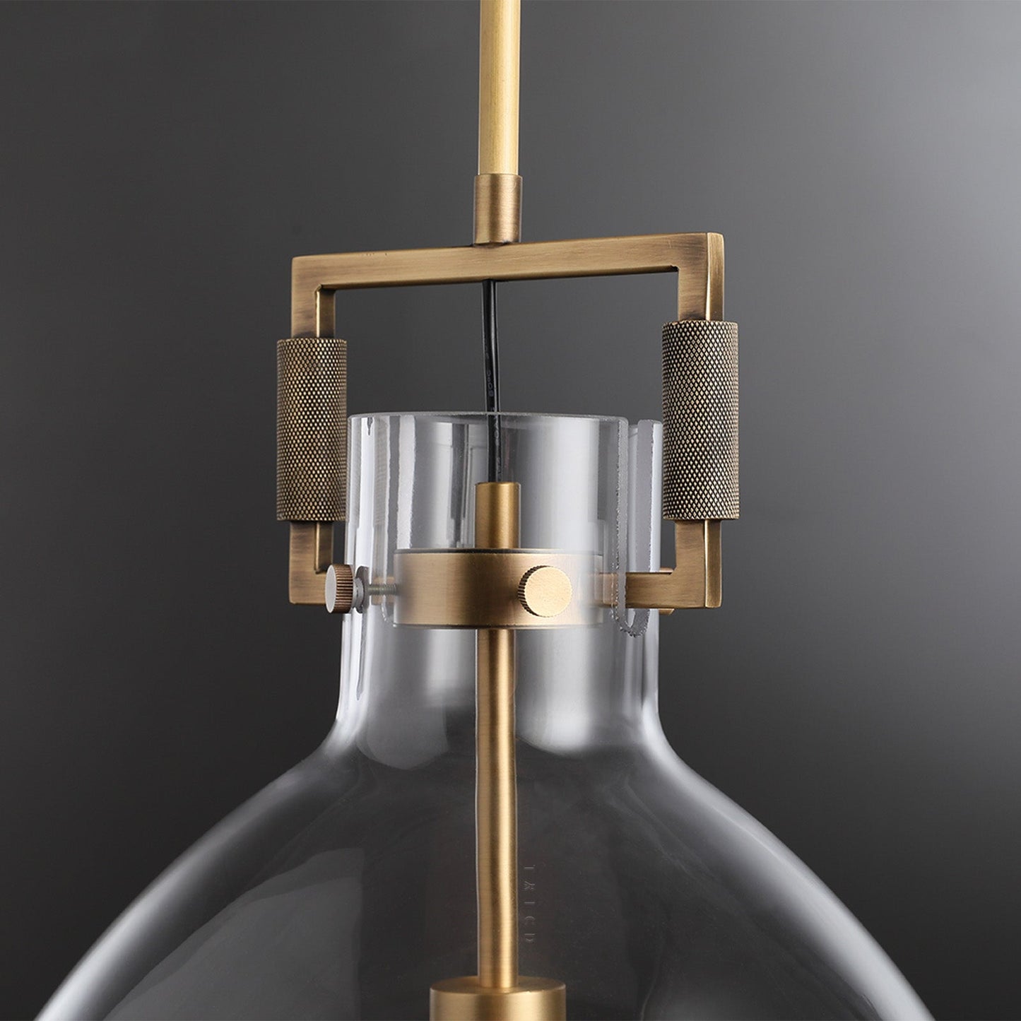 Zephyral Glass Cloche Pendant