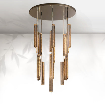 Aedubon Crystal Round Chandelier