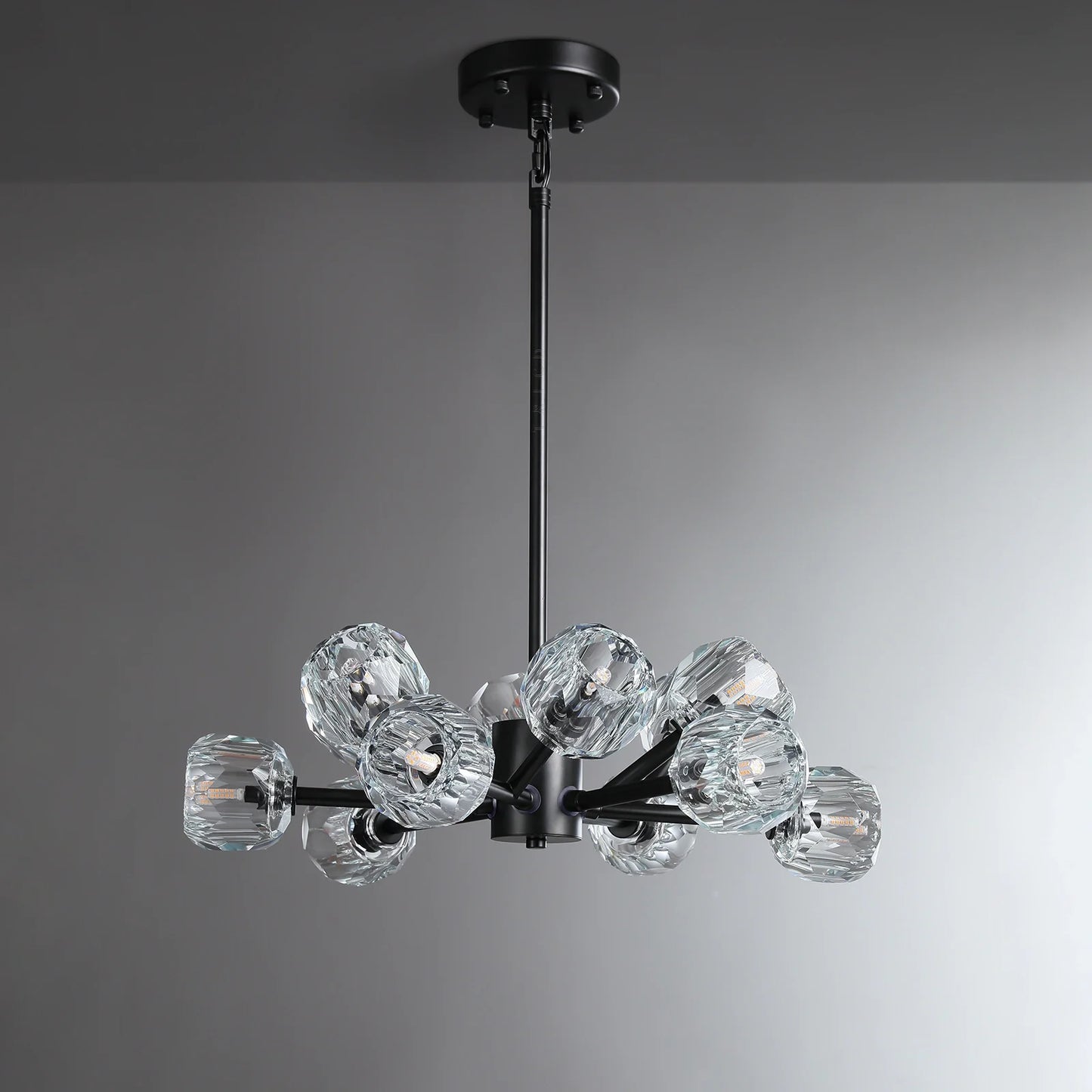 Boule Du Glass Round Chandelier
