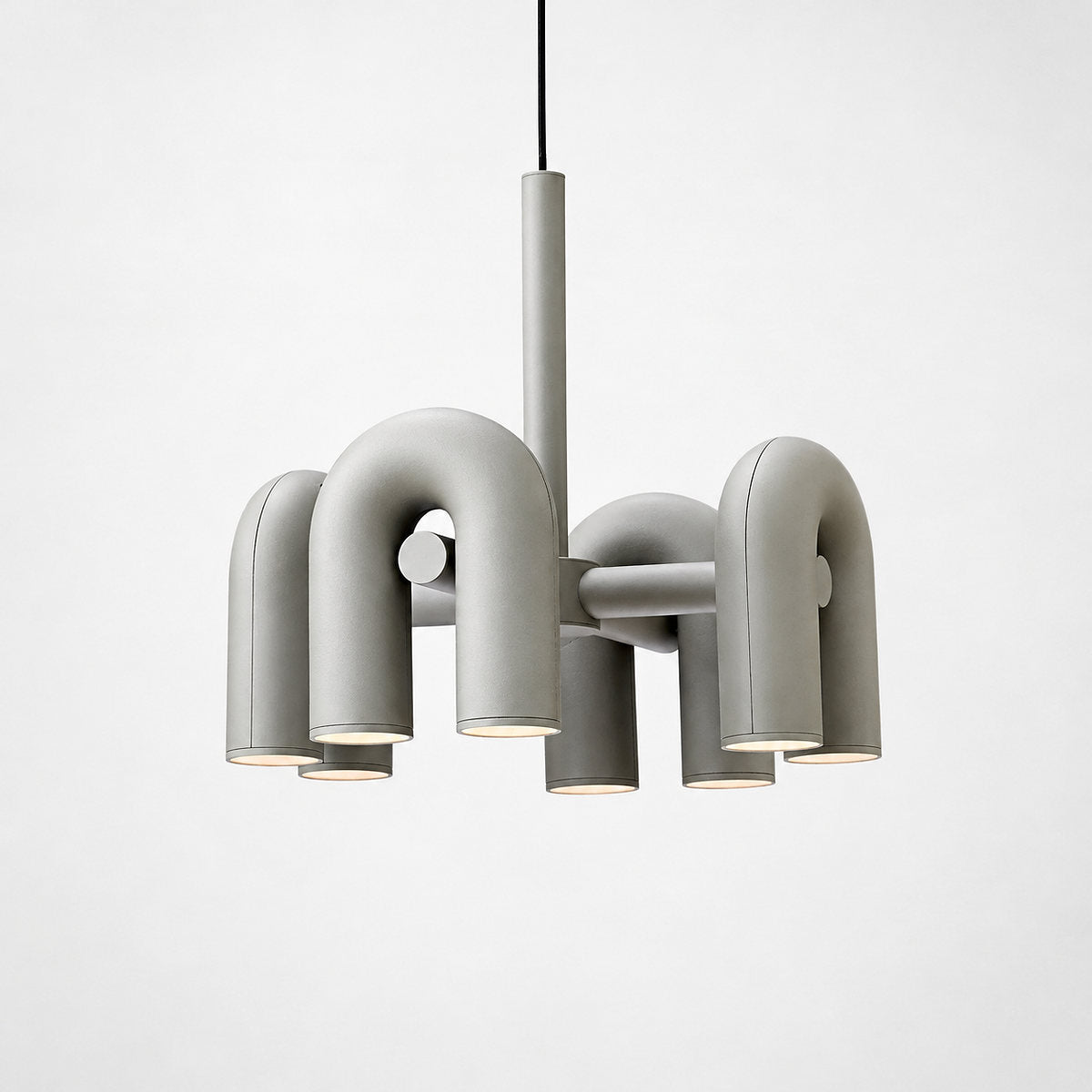 Tricolordeer Adjustable U-Module Aluminum LED Chandelier