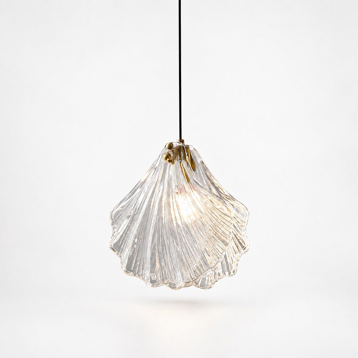 Hand-Blown Glass Swag Pendant Light