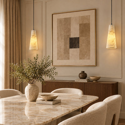 Tricolordeer Alabaster Dual Wall Sconce