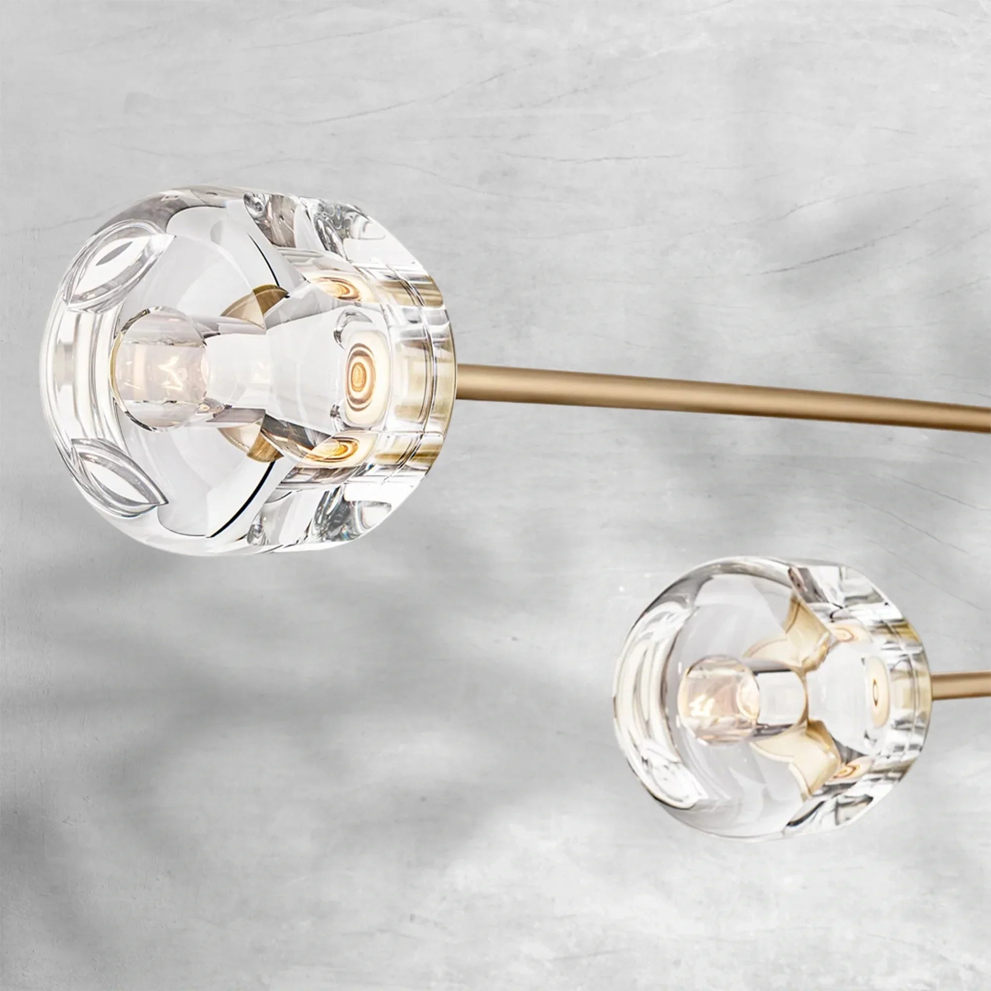 Delume Mobile Linear Chandelier 54" 72"