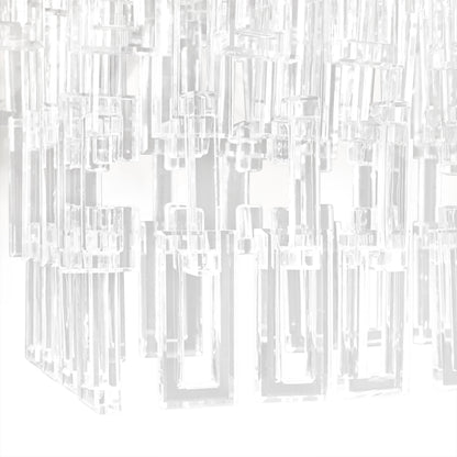 Marigan Crystal Rectangle Chandelier 60"