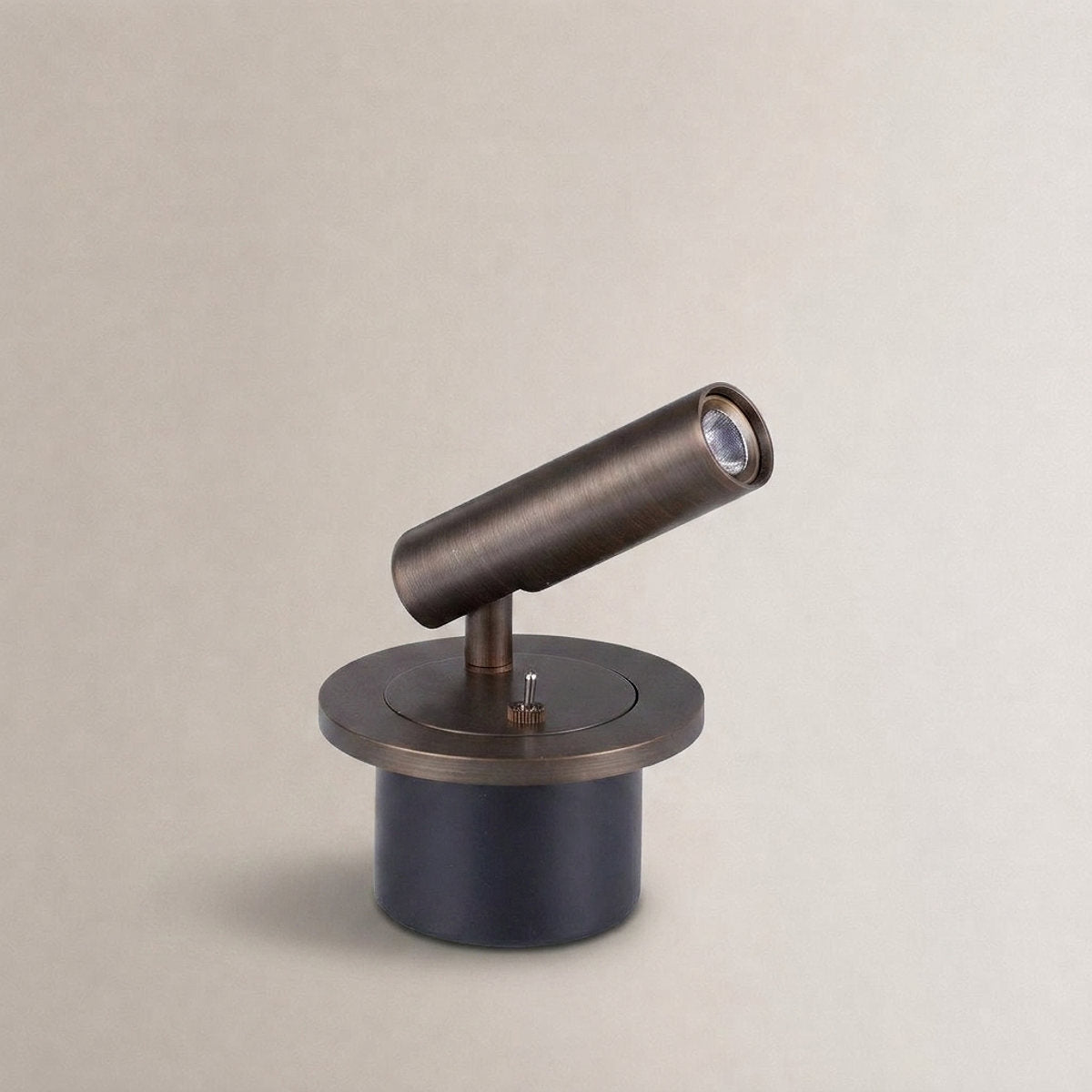 Reading Wall Lamp, 3.1-Inch x H 4.3-Inch, Brushed Bronze, Warm Light for Bedroom & Living Room