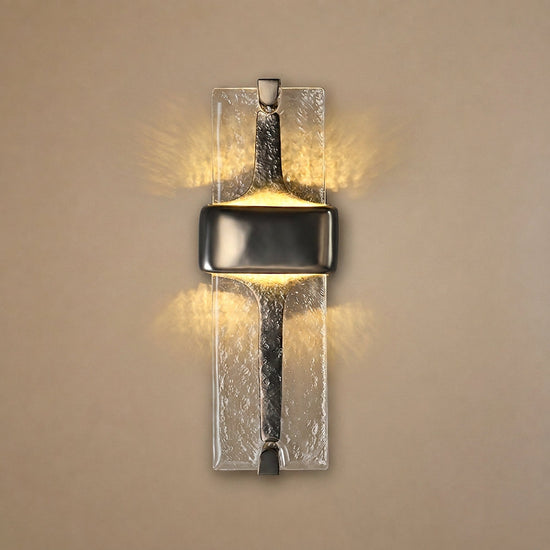 Torch Wall Lamp, 5.9-Inch x H 19.7-Inch, Gold, Warm Light for Living Room