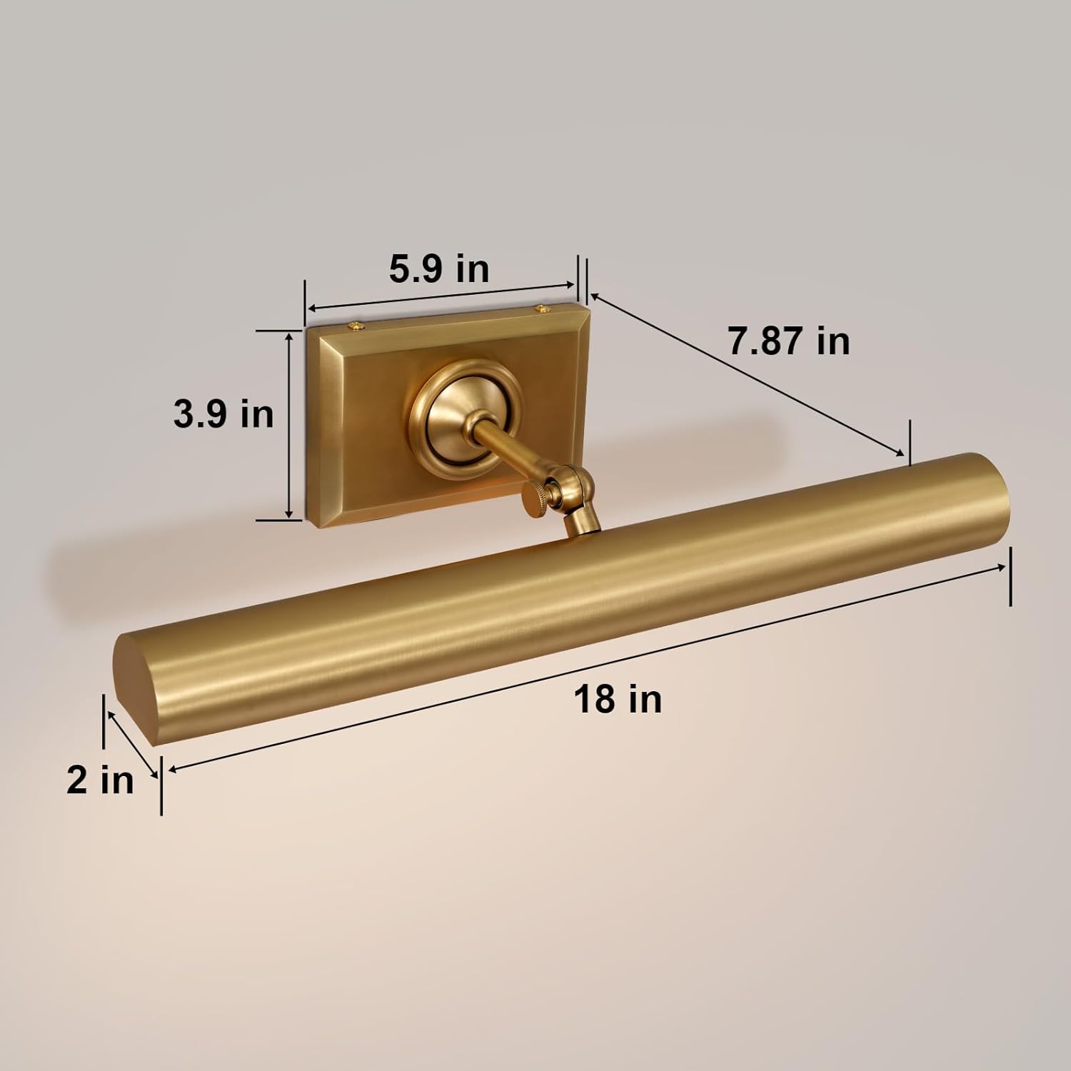 Gallery Brass Wall Lamp