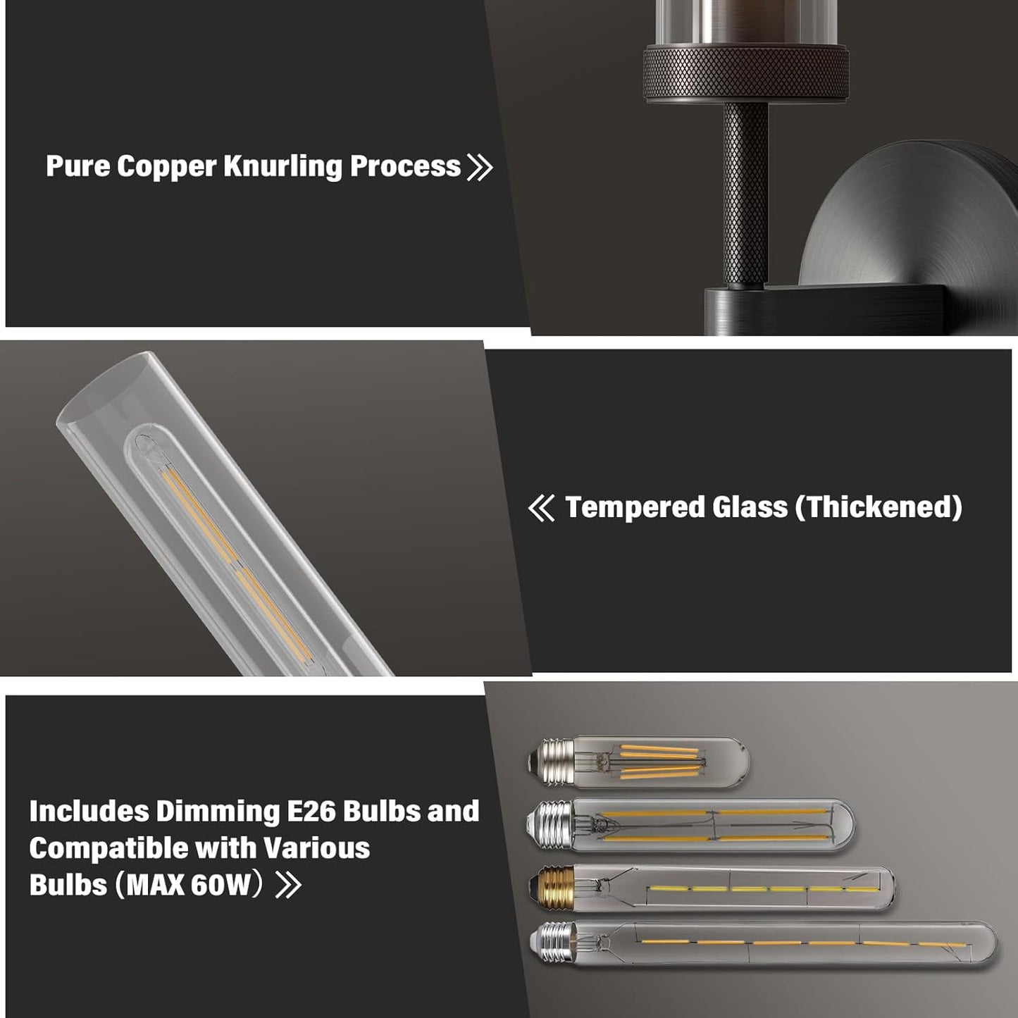 Knurling Wall Lamp