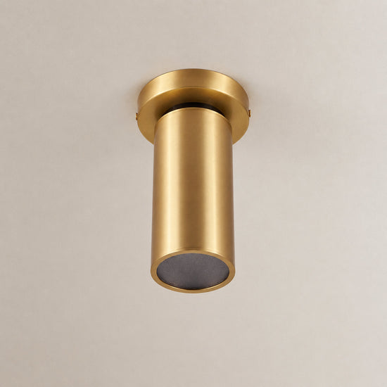 Horizon Brass Spotlight, 3.1-Inch x H 6.7-Inch, Brass for Bedroom & Living Room