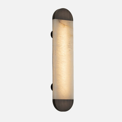 Ghost alabaster wall sconce