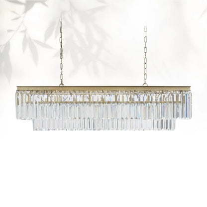 Leylind Tiered Rectangular Chandelier