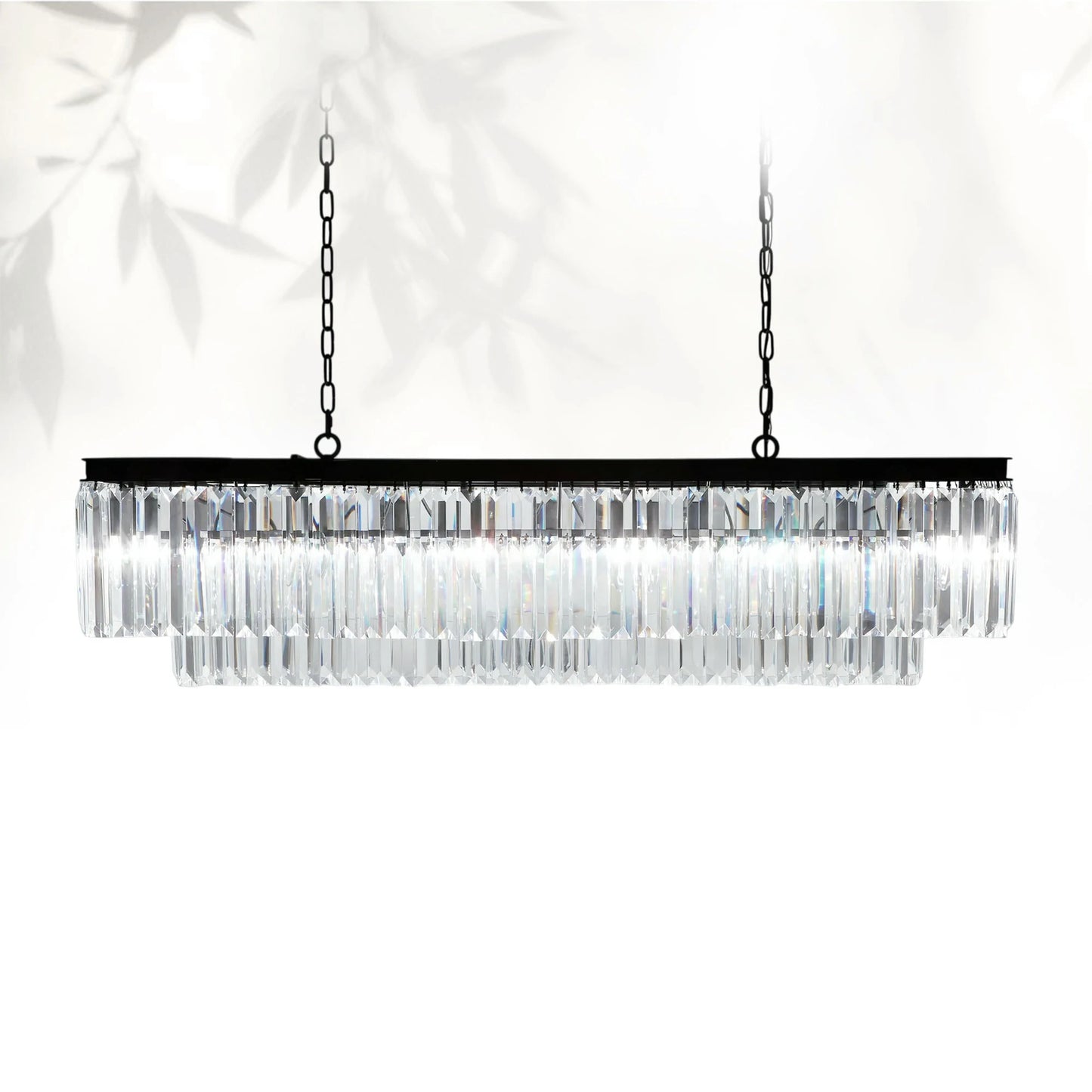 Leylind Tiered Rectangular Chandelier