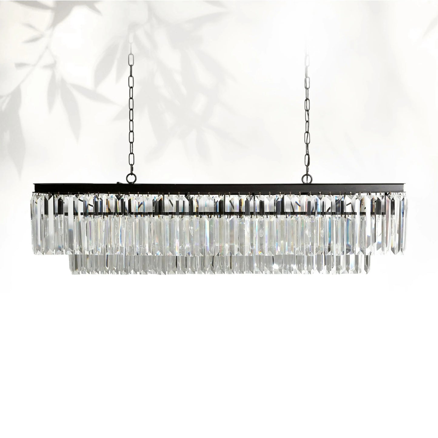 Leylind Tiered Rectangular Chandelier