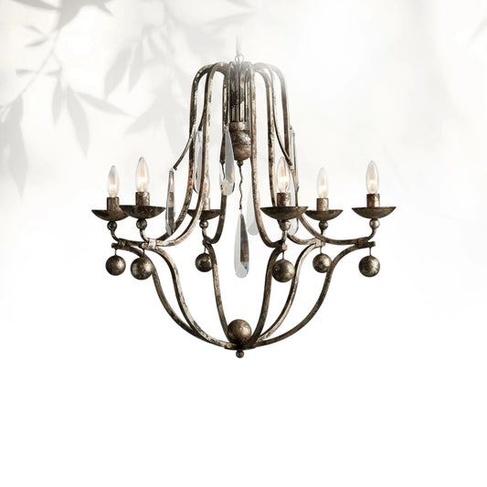Bonita Chandelier- Silver