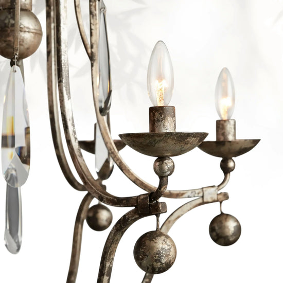 Bonita Chandelier- Silver