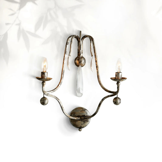 Bonita Wall Sconce Silver
