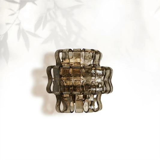 Ghiaccio Modern Glass Bedroom Wall Sconces