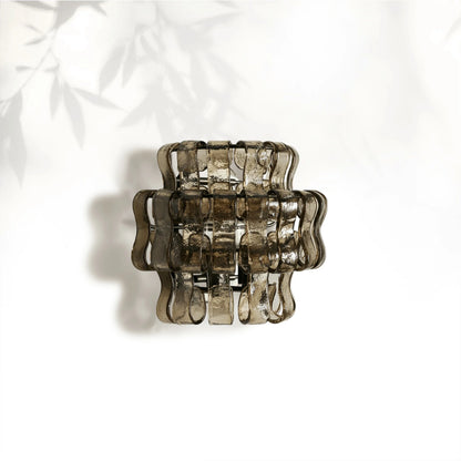 Ghiaccio Modern Glass Bedroom Wall Sconces