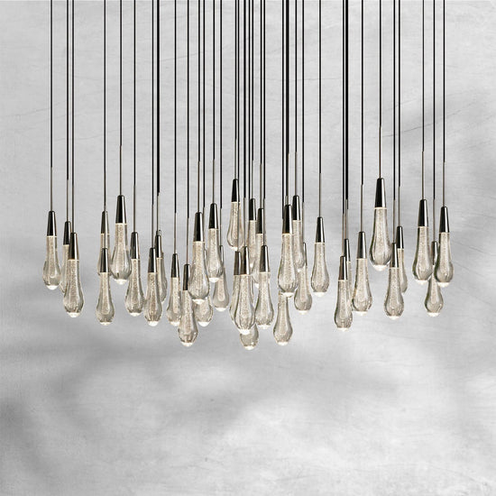 Soltaire Round Chandelier 17" 24" 36“ 48''58“