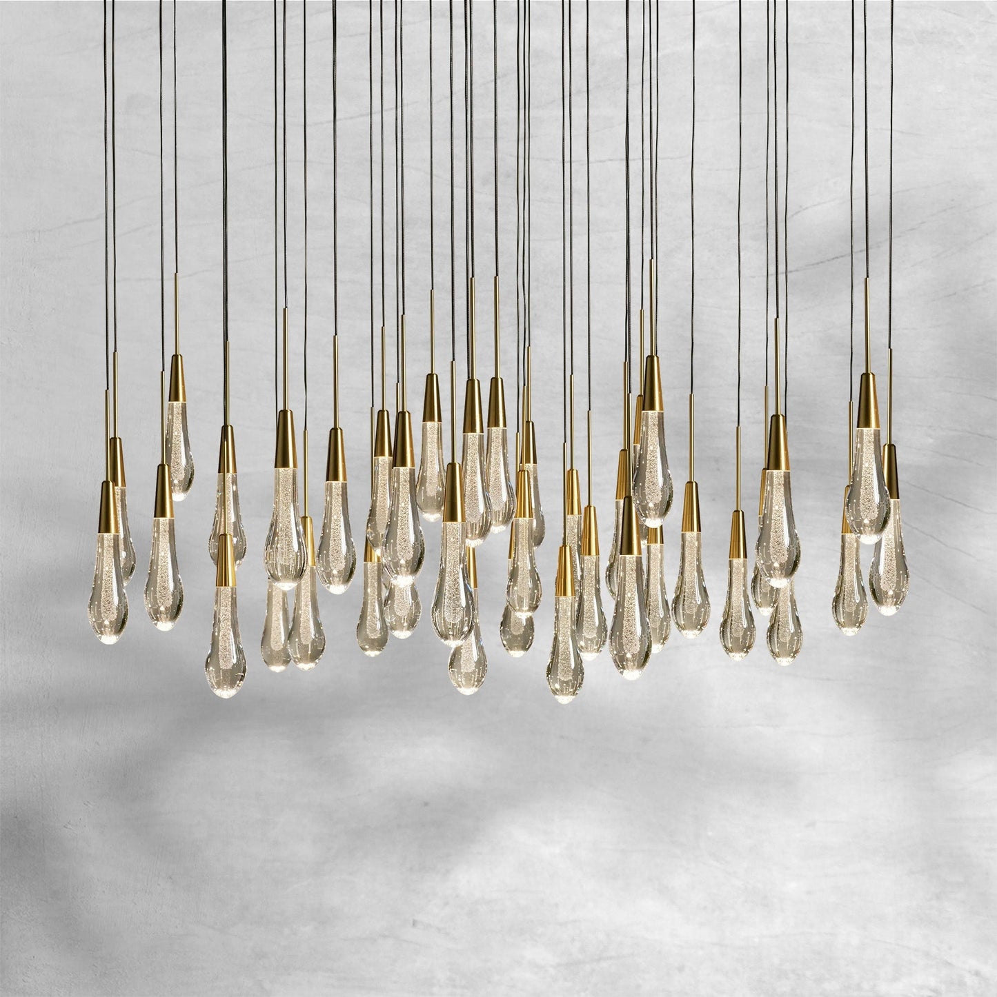 Soltaire Round Chandelier 17"24"36"48''58"