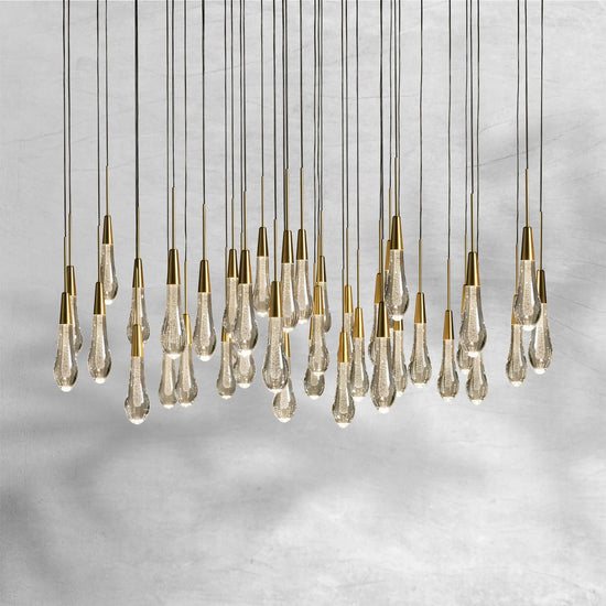 Soltaire Round Chandelier 17"24"36"48''58"