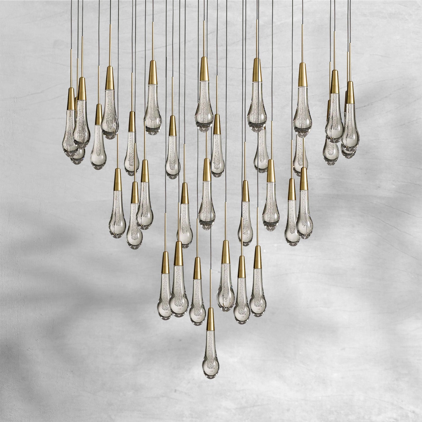 Soltaire Round Chandelier 17"24"36"48''58"