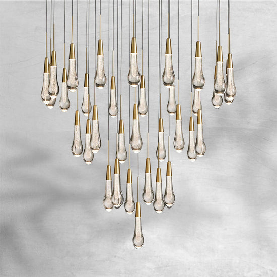 Soltaire Round Chandelier 17" 24" 36�� 48''58��