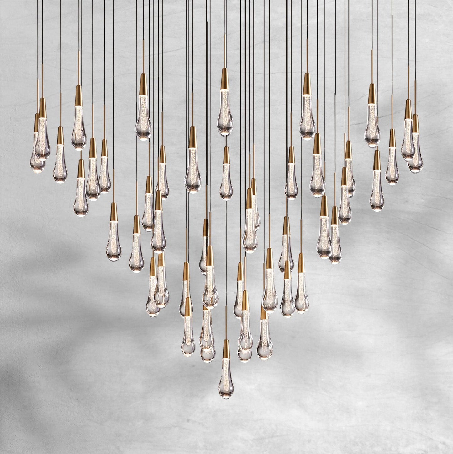 Soltaire Round Chandelier 17" 24" 36�� 48''58��