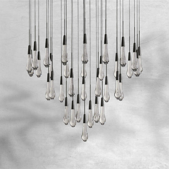 Soltaire Round Chandelier 17" 24" 36“ 48''58“