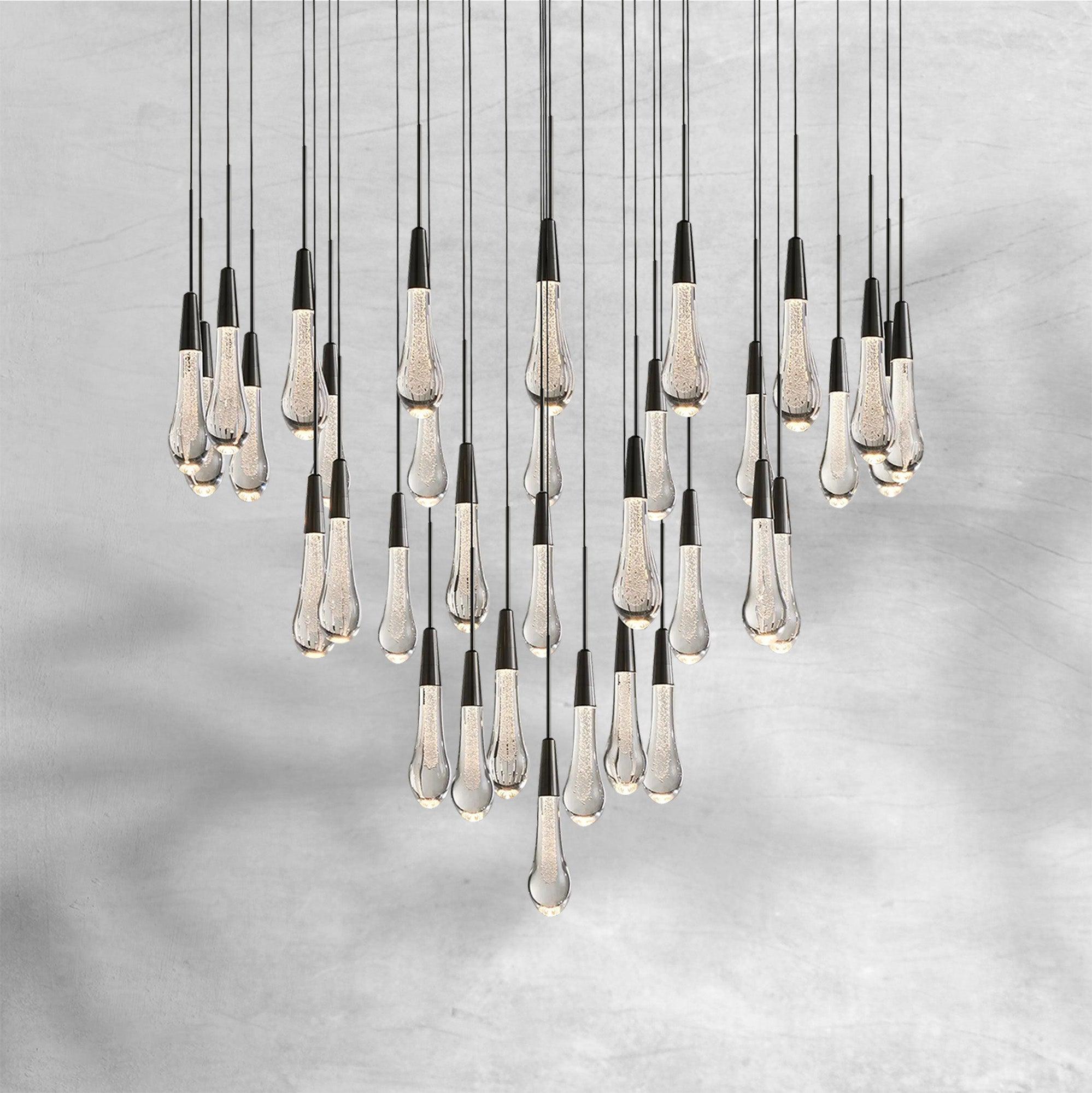 Soltaire Round Chandelier 17" 24" 36�� 48''58��
