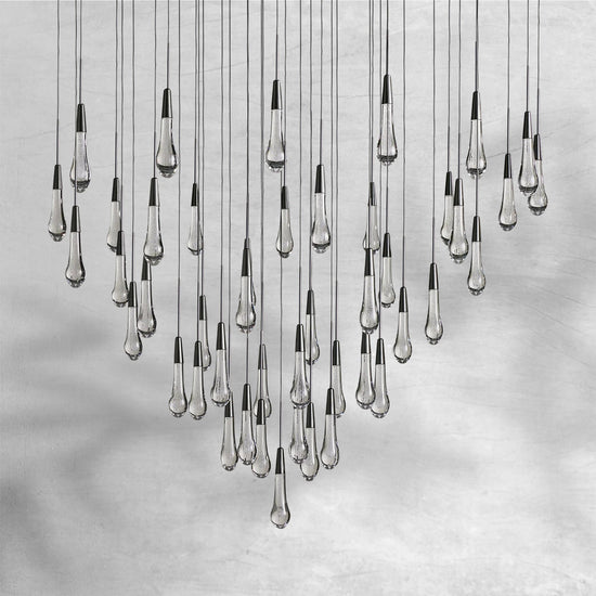 Soltaire Round Chandelier 17"24"36"48''58"
