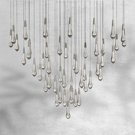 Soltaire Round Chandelier 17"24"36"48''58"
