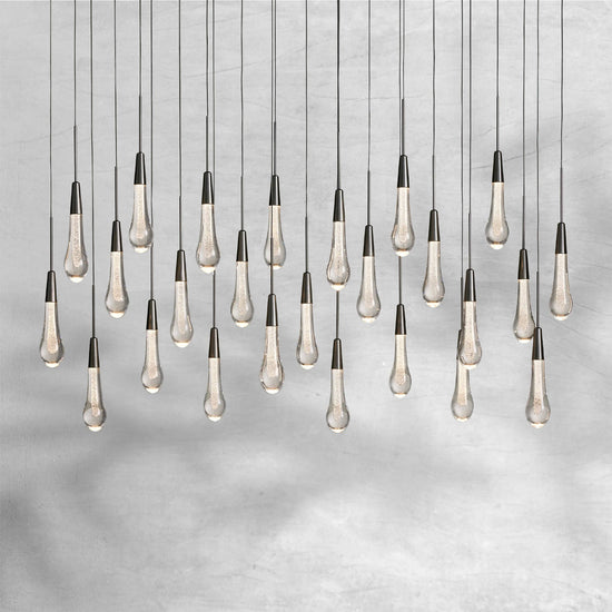 Soltaire Linear Chandelier 37"50"70"