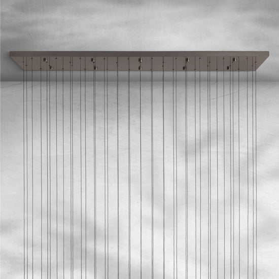 Soltaire Linear Chandelier 37"50"70"