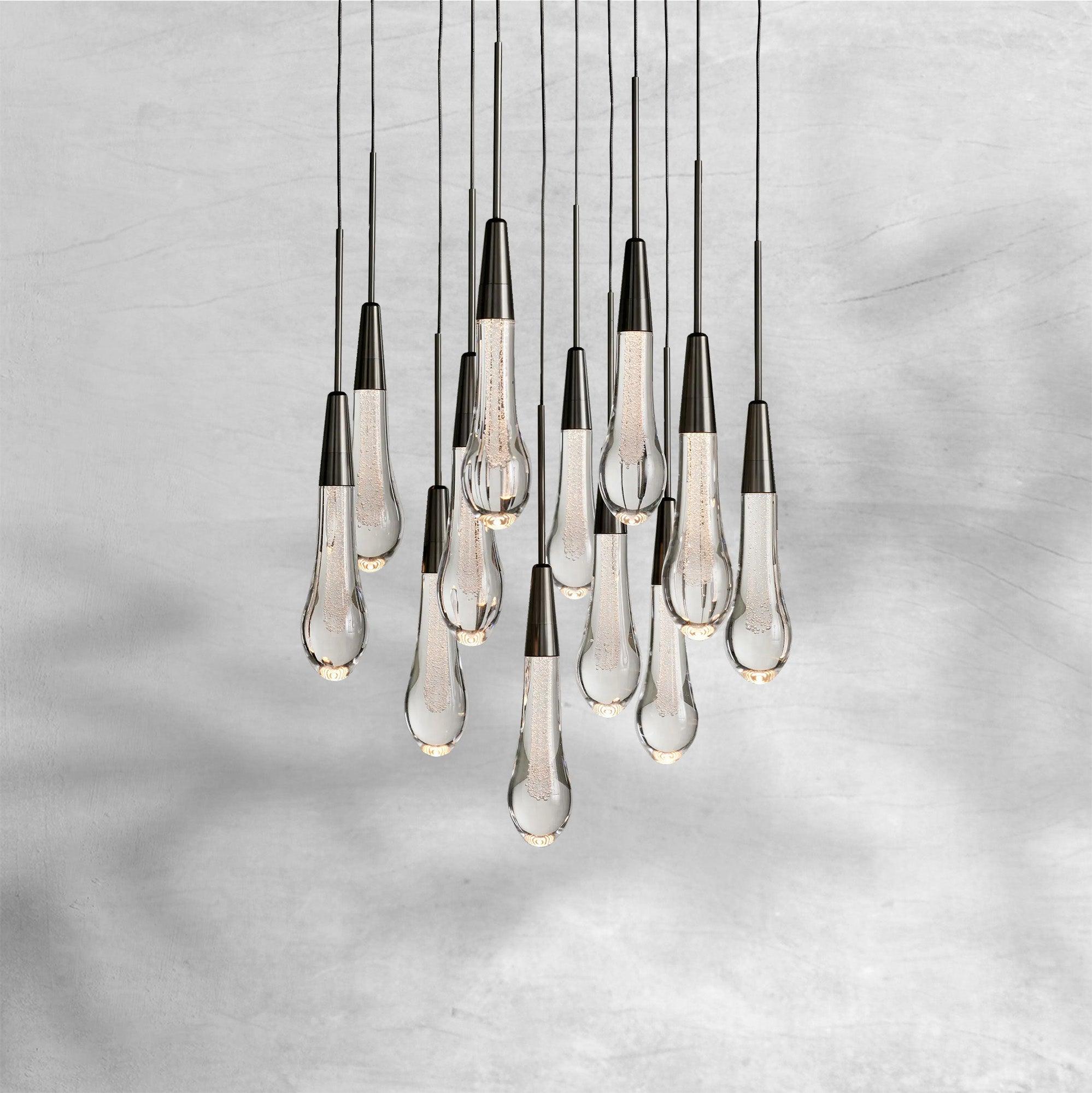 Soltaire Round Chandelier 17" 24" 36�� 48''58��
