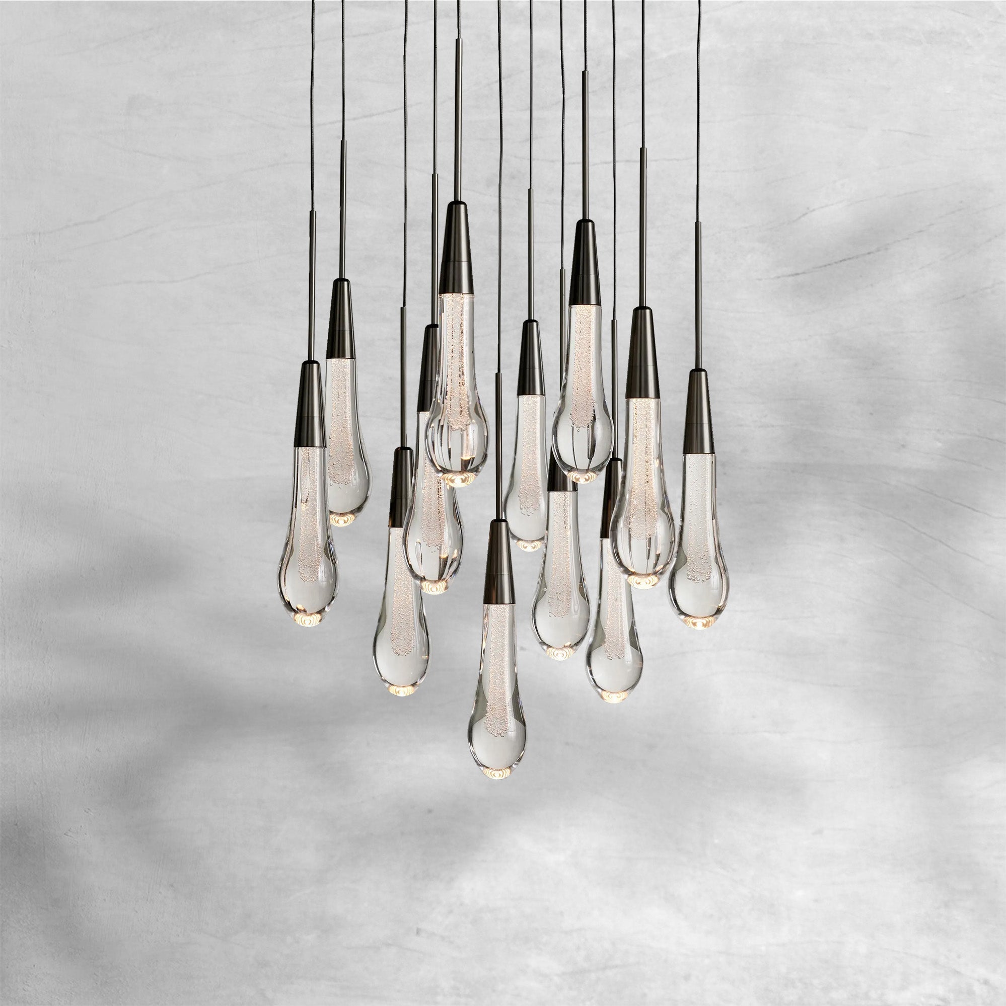 Soltaire Round Chandelier 17"24"36"48''58"
